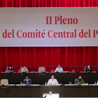 II Pleno del Comité Central del PCC (Primera Jornada)