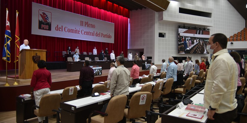 II Pleno del Comité Central del PCC (Primera Jornada)