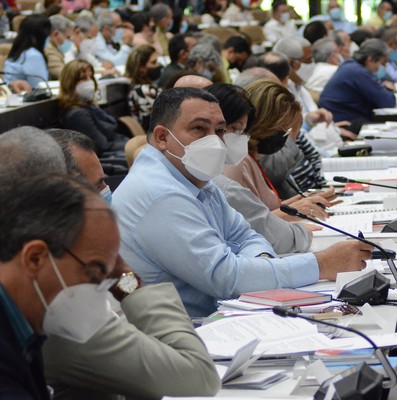 Primera jornada de trabajo previo al 8vo Período Ordinario de Sesiones de la IX Legislatura  Fotos: Estudios Revolución