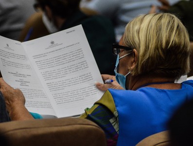 Primera jornada de trabajo previo al 8vo Período Ordinario de Sesiones de la IX Legislatura  Fotos: Estudios Revolución