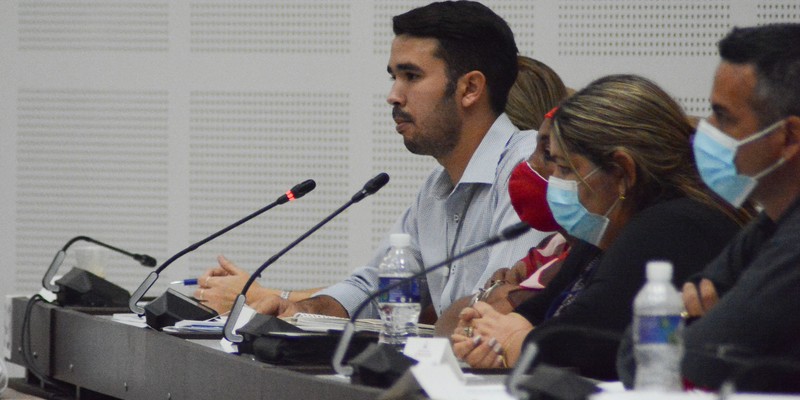 Primera jornada de trabajo previo al 8vo Período Ordinario de Sesiones de la IX Legislatura  Fotos: Estudios Revolución