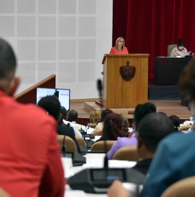 Primera jornada de trabajo de la 8va sesión ordinaria de la Asamblea Nacional del Poder Popular en su IX Legislatura