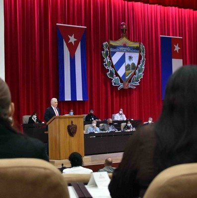 Segunda jornada del Octavo Período Ordinario de Sesiones de la Asamblea Nacional del Poder Popular, en su IX Legislatura