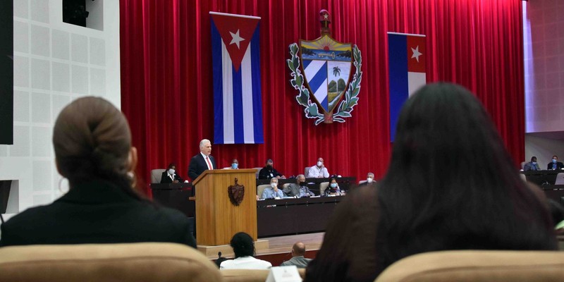 Segunda jornada del Octavo Período Ordinario de Sesiones de la Asamblea Nacional del Poder Popular, en su IX Legislatura