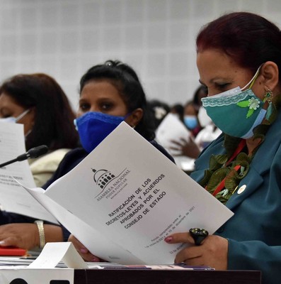 Segunda jornada del Octavo Período Ordinario de Sesiones de la Asamblea Nacional del Poder Popular, en su IX Legislatura