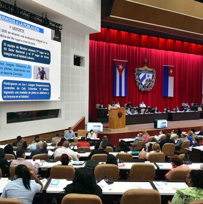 Segunda jornada del Octavo Período Ordinario de Sesiones de la Asamblea Nacional del Poder Popular, en su IX Legislatura