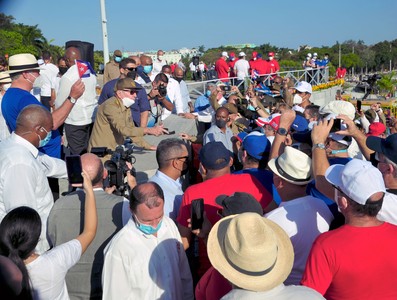 Desfile por el Día Internacional de los Trabajadores