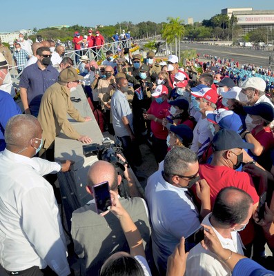 Desfile por el Día Internacional de los Trabajadores