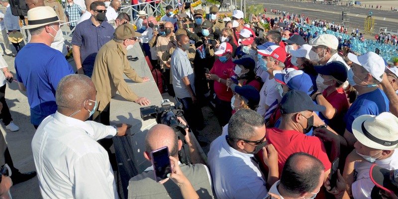 Desfile por el Día Internacional de los Trabajadores