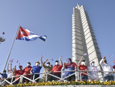 Desfile por el Día Internacional de los Trabajadores