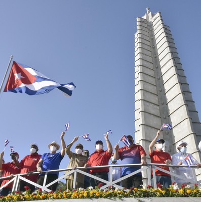 Desfile por el Día Internacional de los Trabajadores