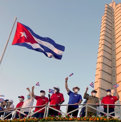 Desfile por el Día Internacional de los Trabajadores