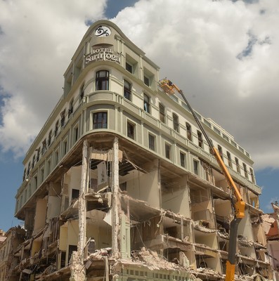 Recorrido por el Hotel Saratoga y el Hospital 