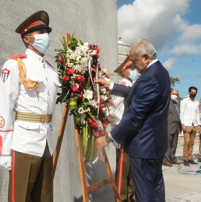 Visita Oficial a Cuba del Presidente de los Estados Unidos Mexicanos, Andrés Manuel López Obrador