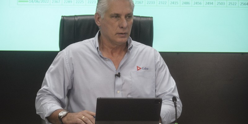 Comparecencia en Televisión Nacional del Presidente Díaz-Canel sobre situacion electroenergética.