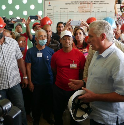 Recorrido por las Centrales Eléctricas del país.