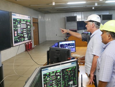 Recorrido por las Centrales Eléctricas del país.