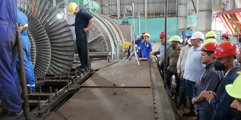 Recorrido por las Centrales Eléctricas del país.