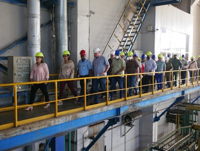 Recorrido por las Centrales Eléctricas del país.