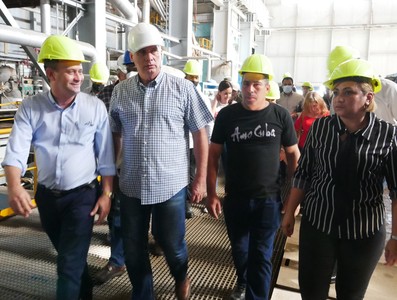 Recorrido por las Centrales Eléctricas del país.