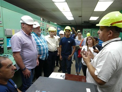 Recorrido por las Centrales Eléctricas del país.