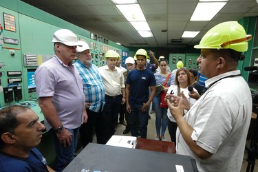 Recorrido por las Centrales Eléctricas del país. 47