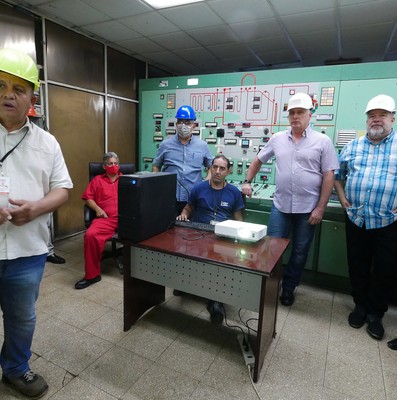 Recorrido por las Centrales Eléctricas del país.