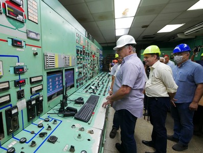 Recorrido por las Centrales Eléctricas del país.