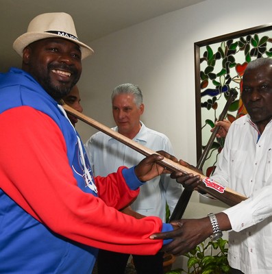 Recibimiento del Equipo Cuba #TeamAsere