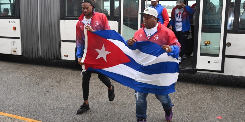 Recibimiento del Equipo Cuba #TeamAsere