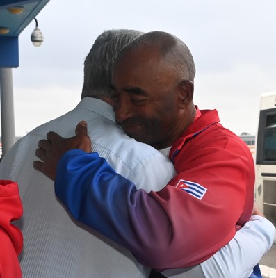 Recibimiento del Equipo Cuba #TeamAsere