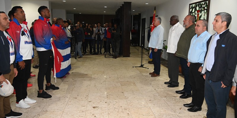 Recibimiento del Equipo Cuba #TeamAsere