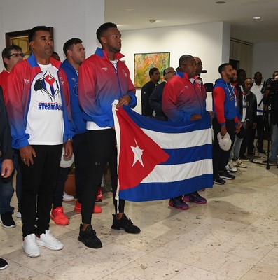 Recibimiento del Equipo Cuba #TeamAsere