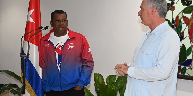 Recibimiento del Equipo Cuba #TeamAsere