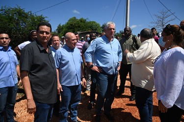 Recorrido Presidente por zonas afectadas en Camagüey y Granma 12