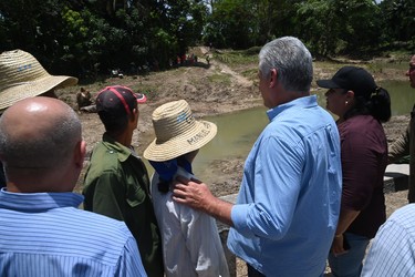 Recorrido Presidente por zonas afectadas en Camagüey y Granma 13