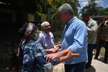 Recorrido Presidente por zonas afectadas en Camagüey y Granma 14