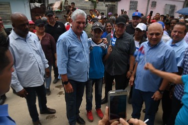 Recorrido Presidente por zonas afectadas en Camagüey y Granma 15