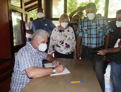Tercera visita Gubernamental a Guantánamo