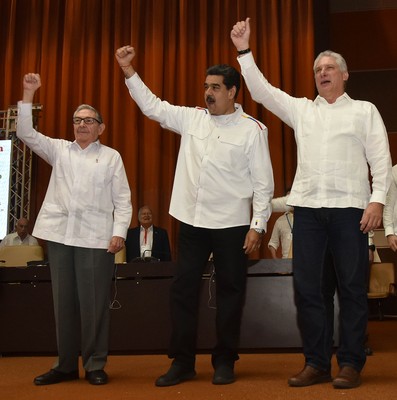 Clausura del Encuentro antiimperialista de solidaridad, por la democracia y contra el neoliberalismo