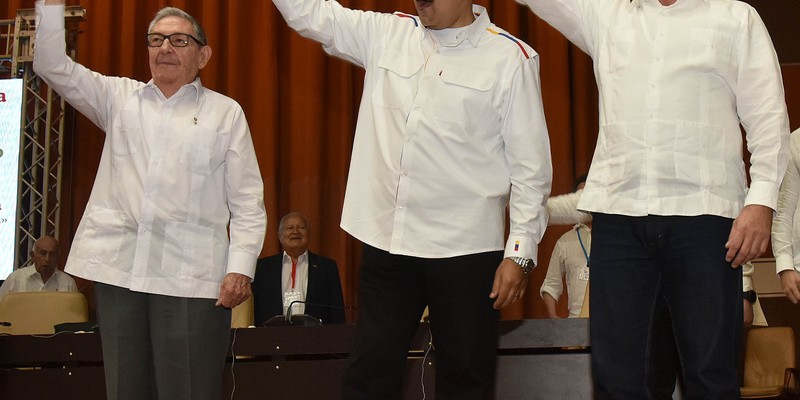 Clausura del Encuentro antiimperialista de solidaridad, por la democracia y contra el neoliberalismo