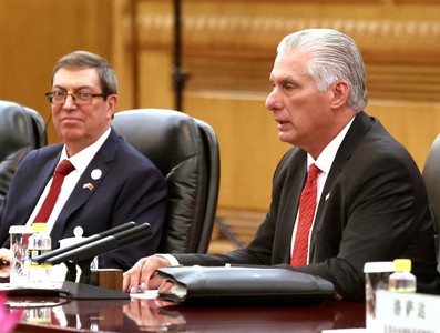 Presidente Diaz-Canel en China