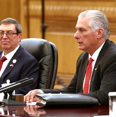 Presidente Diaz-Canel en China