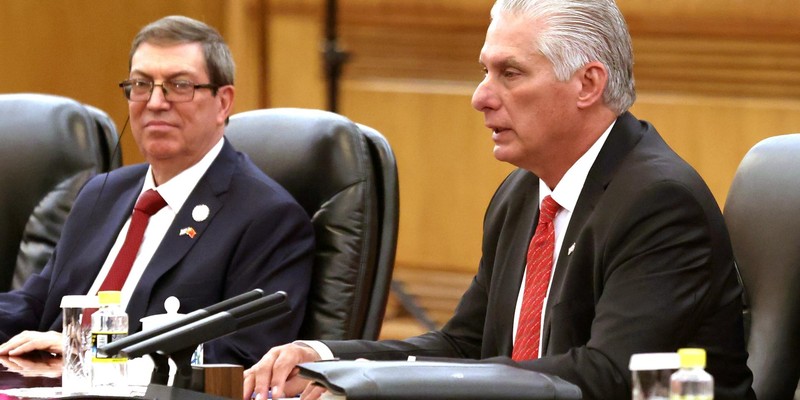 Presidente Diaz-Canel en China