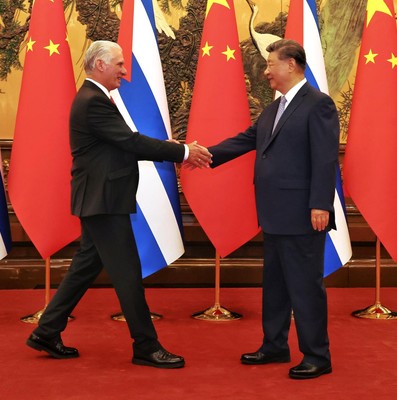 Presidente Diaz-Canel en China