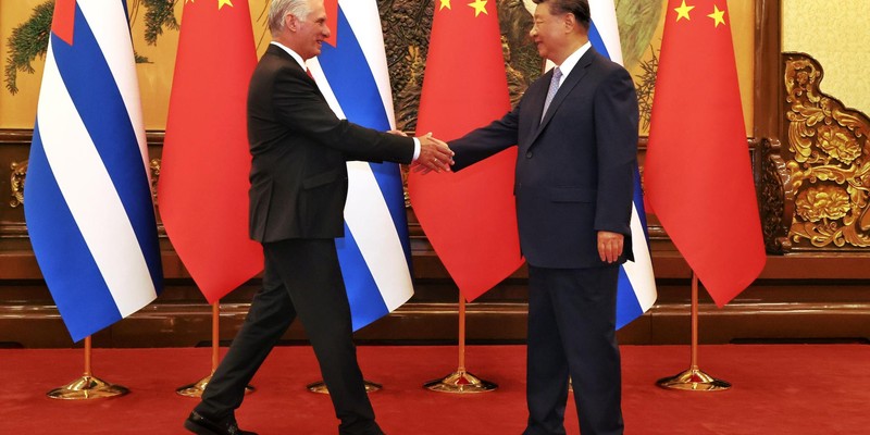 Presidente Diaz-Canel en China