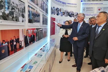 Presidente Diaz-Canel en China 24