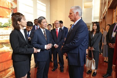 Presidente Diaz-Canel en China 34