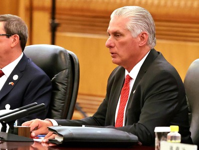 Presidente Diaz-Canel en China