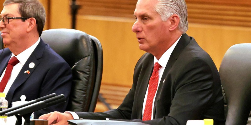Presidente Diaz-Canel en China
